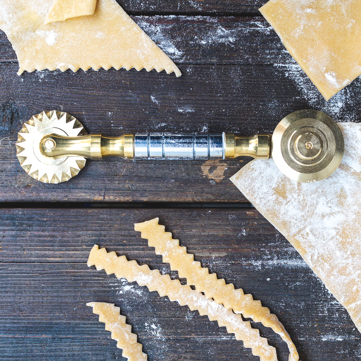 Doppel Teigrad Pasta