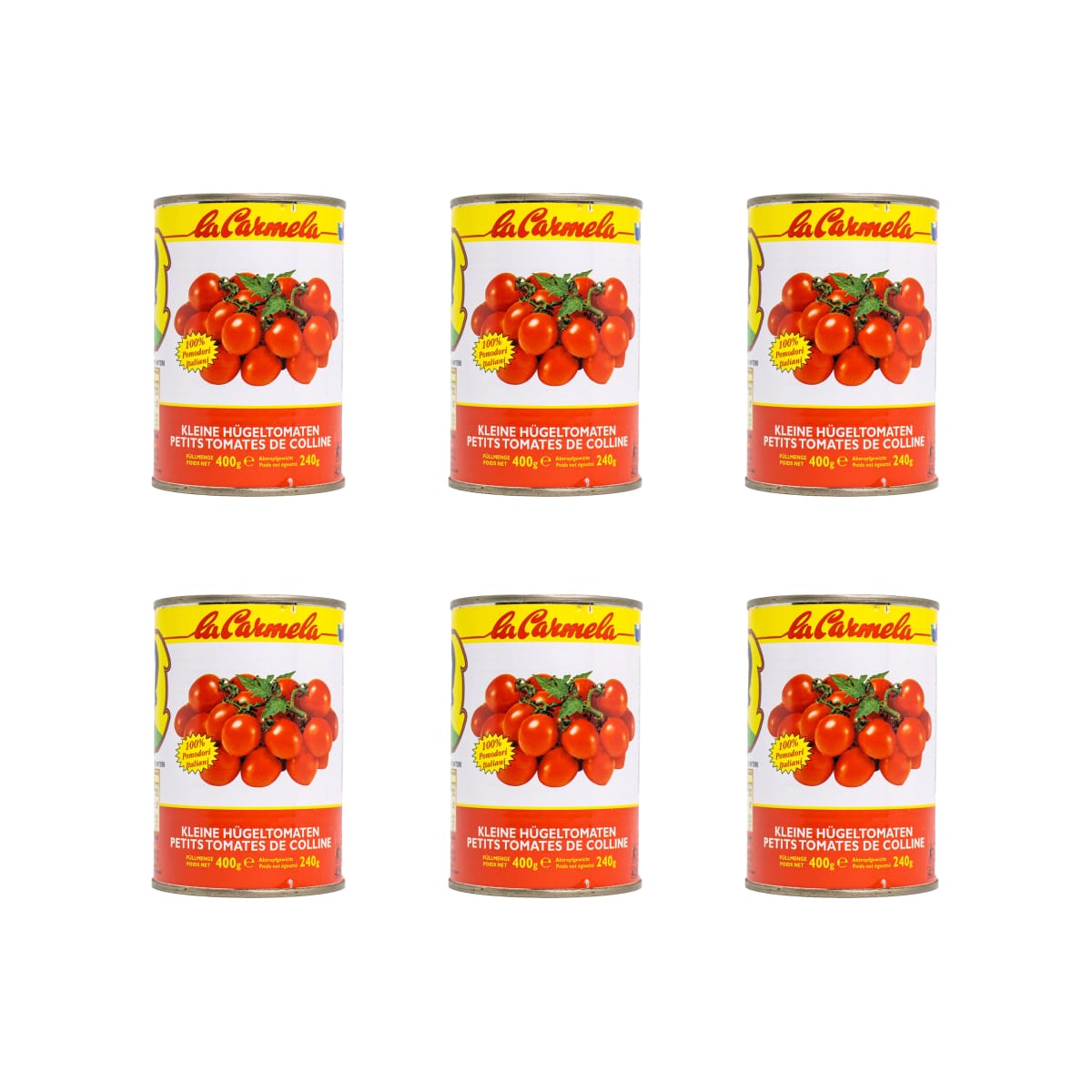 6x la carmela pomodorini di collina kleine huegeltomaten