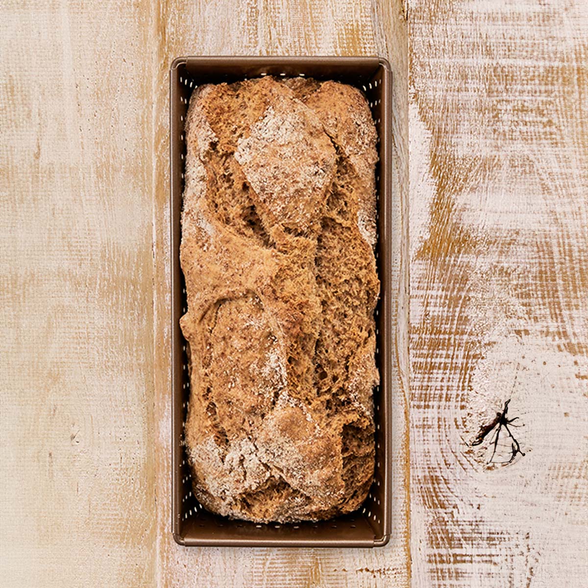 Brotbackform cm Perforiert Antihaftbeschichtet