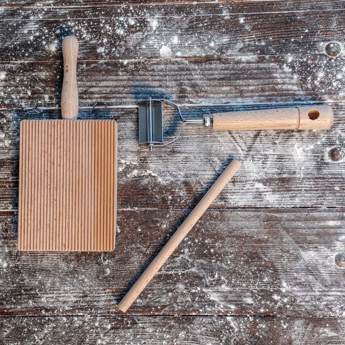 Set Gnocchi Garganelli Farfalle Tortellini