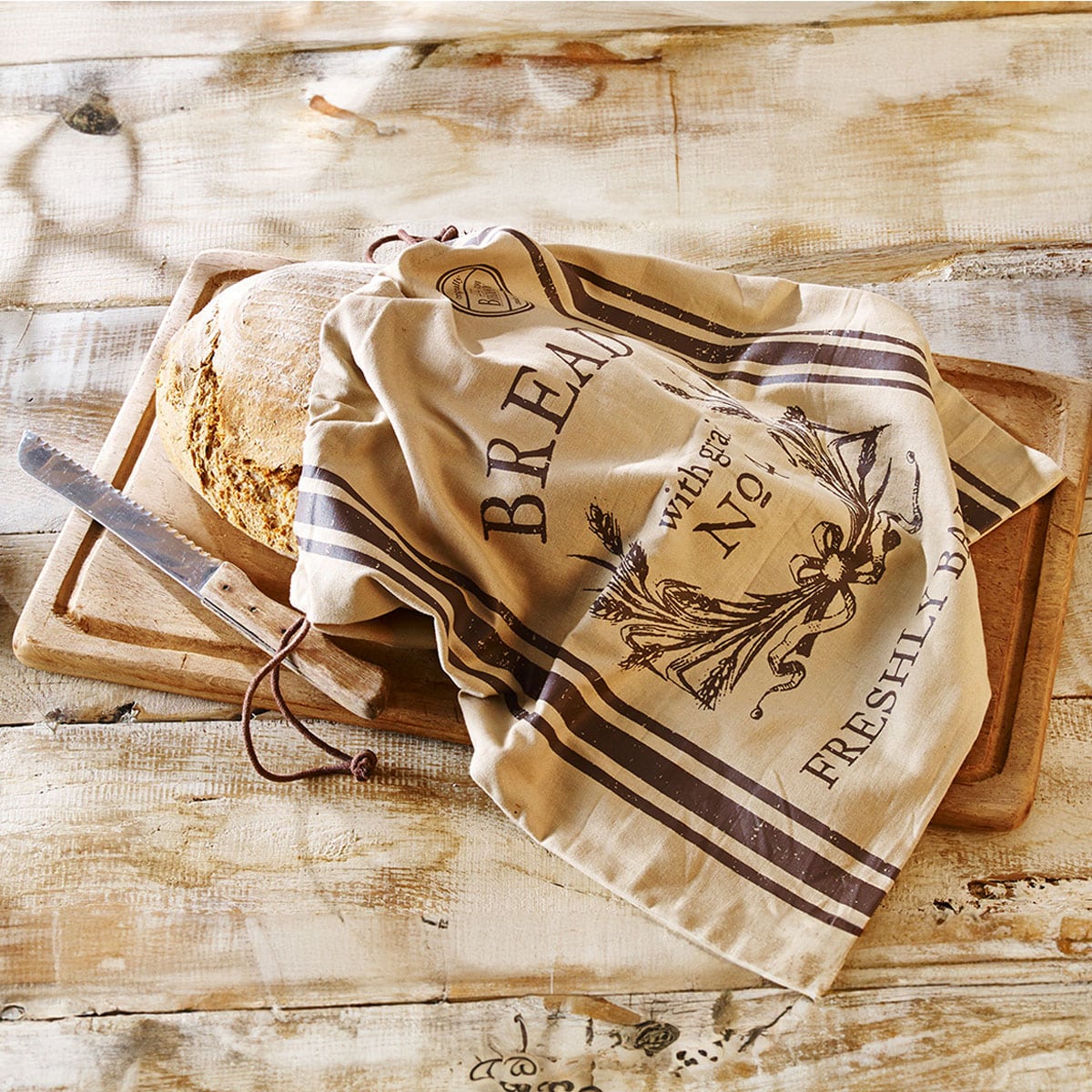 Brotbeutel aus Baumwolle