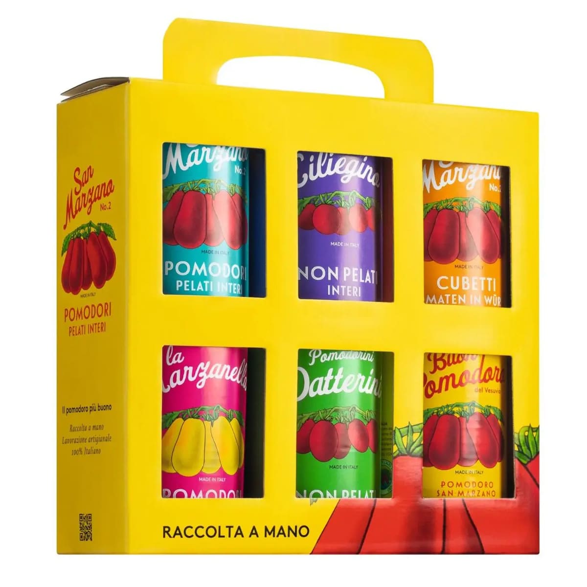 eschenkset mit 6 verschiedenen Sorten Dosentomaten