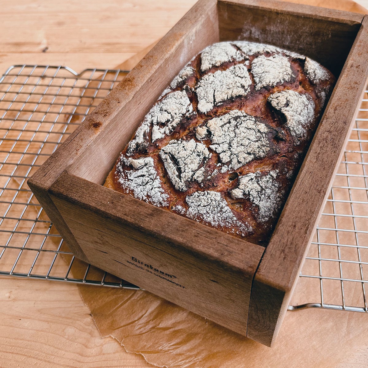 holzbackrahmen birnbaum