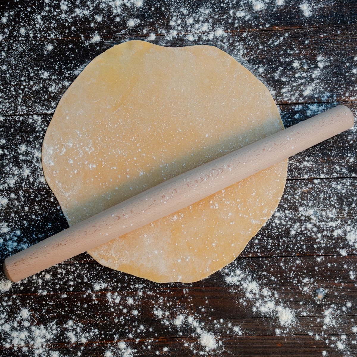 Konisches Nudelholz - Teigrolle - Mattarello 50cm