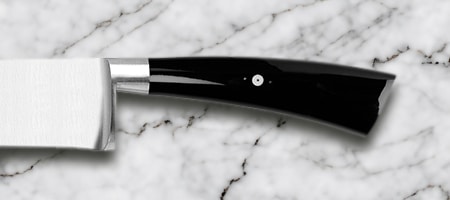 manico in plexiglass black COLTELLERIE BERTI